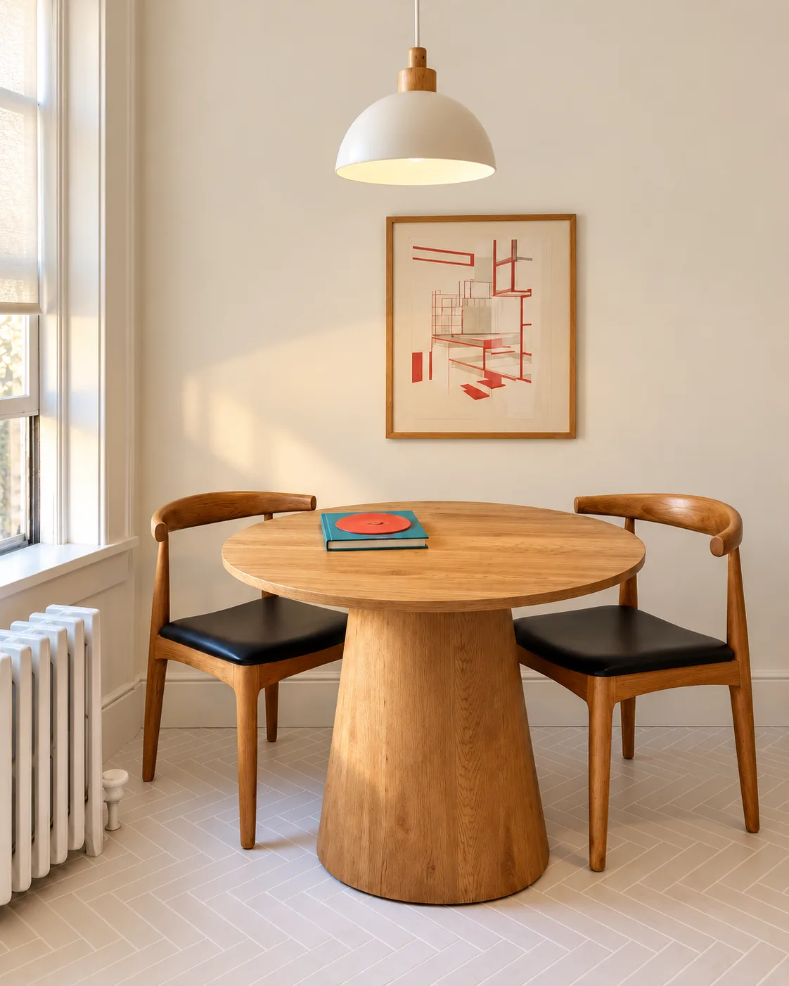 Illustrative dining nook